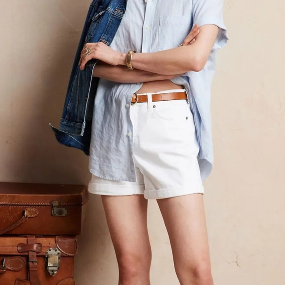 Banana Republic Girlfriend Denim Short - Picture 1 of 13